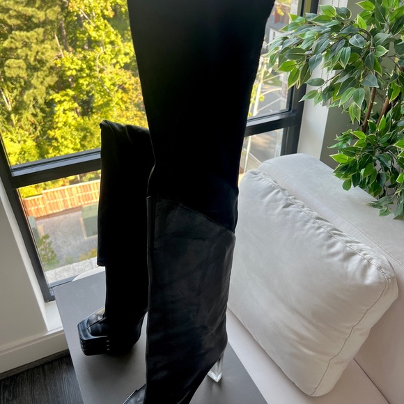 Brand new rick Owens flare boots - Picture 4 of 11
